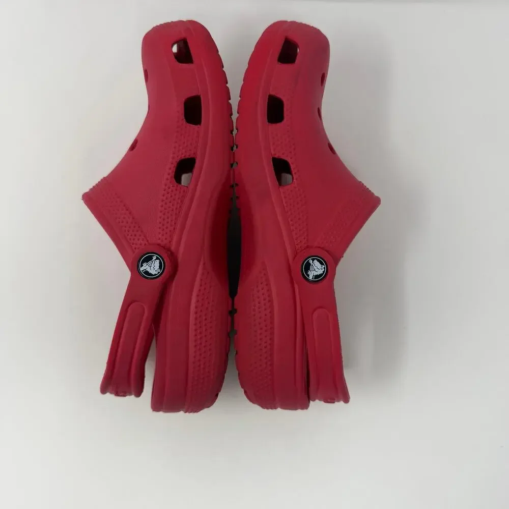 Crocs Classic Clogs Kids J5 Red Crimson